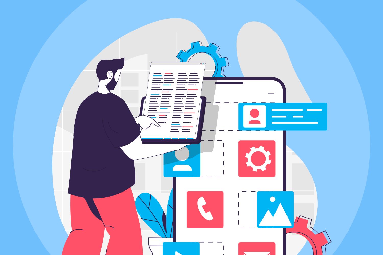 Business automation with ERP system